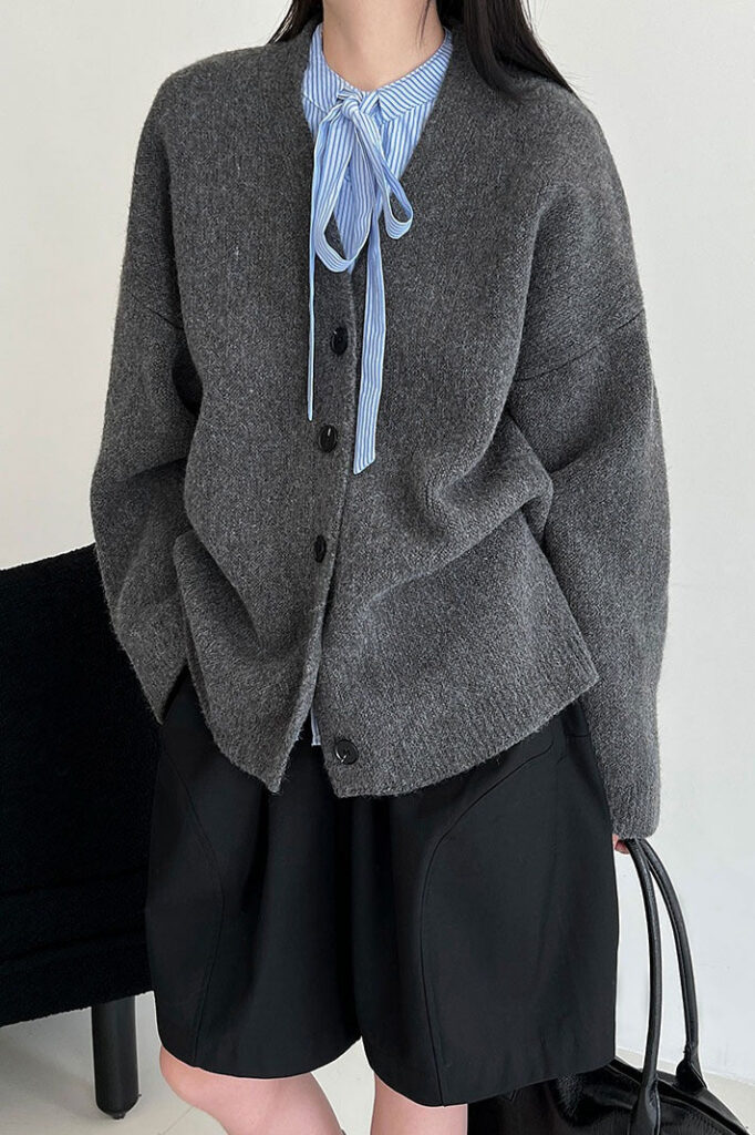 Relaxed Fit Vintage Cardigan